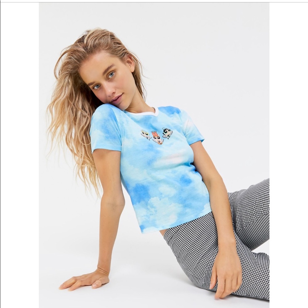 UO powderpuff girl tee
